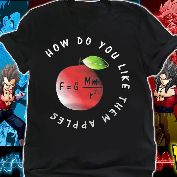 Gravity Physics Newtons Law Like Them Apples Shirt