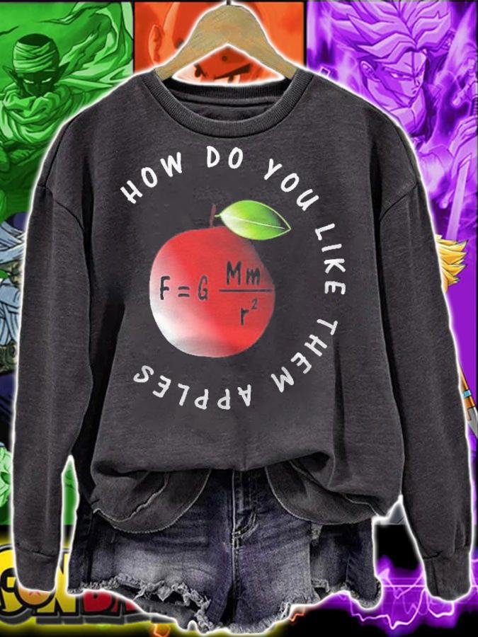 Gravity Physics Newtons Law Like Them Apples Shirt