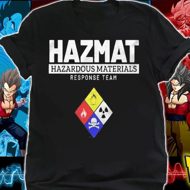 Hazmat Inspired Hazardous Materials Team Related Haz Mat Des T-shirt shirt