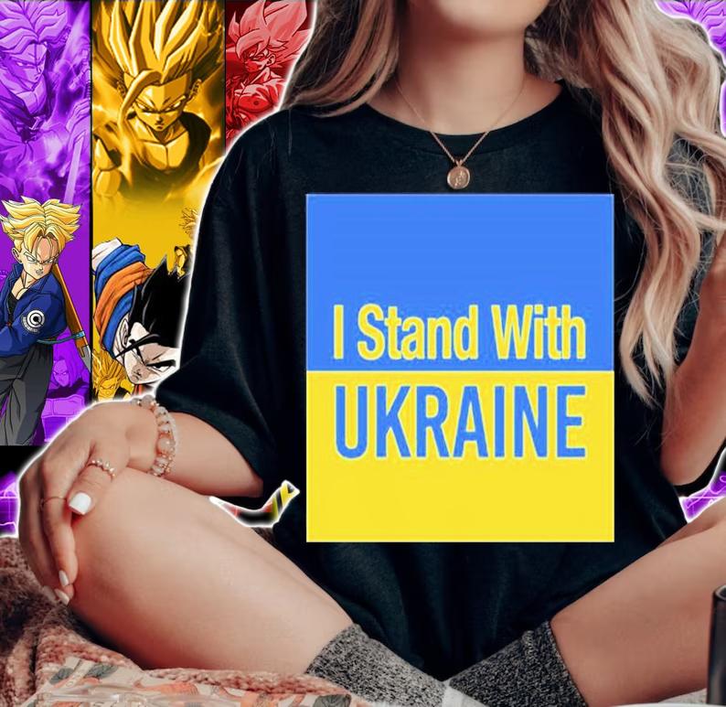 I Stand With Ukraine Russia War T-Shirt