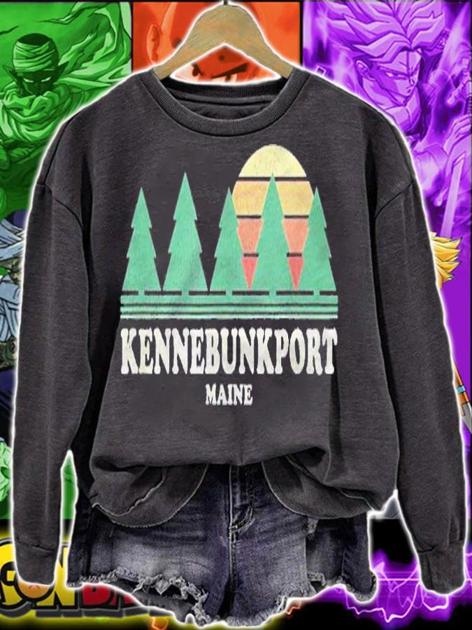 Kennebunkport Me Vintage Throwback Tee Retro 70S Design Shirt sweatshirt