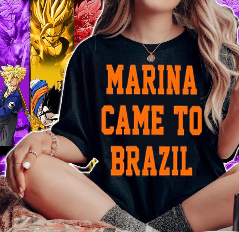 Marina Came To Brazil Shirt woman shirt