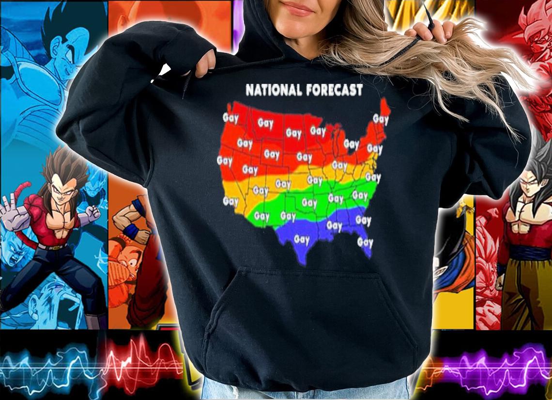 National Forecast Map Gay Shirt hoodie