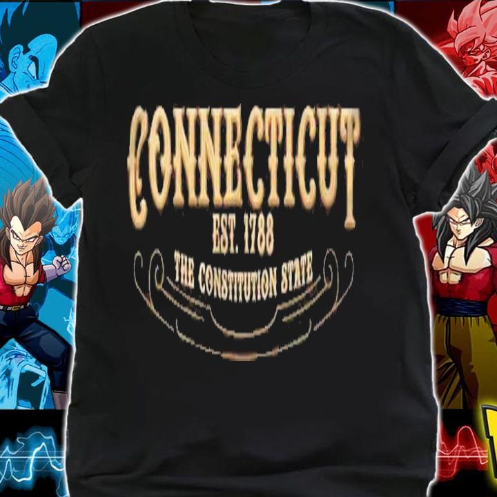 The Constitution State Connecticut Est 1788 Gift shirt