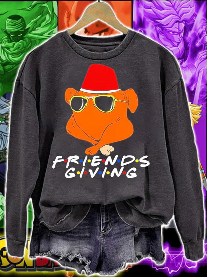 Happy Friendsgiving Turkey Shirt sweatshirt
