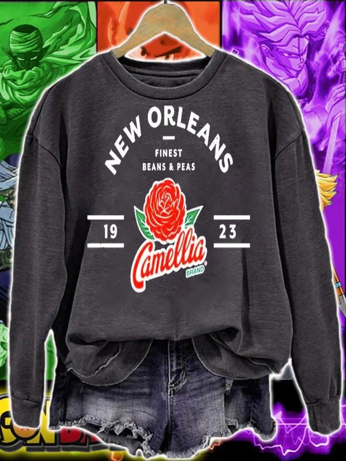 Hold The Mayo New Orleans Finest Beans And Peas Camellia T-Shirt sweatshirt