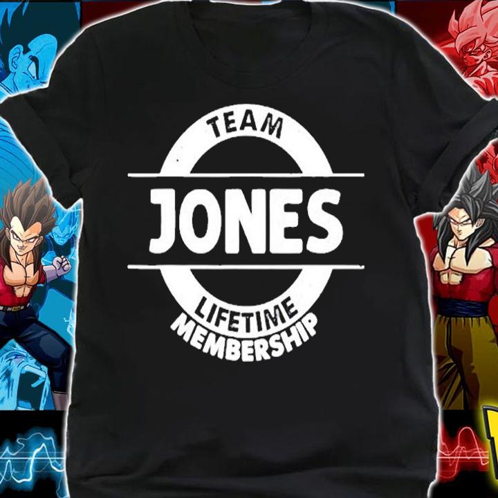 Jones Gift Funny Surname Family Tree Birthday Reunion Idea T-Shirt