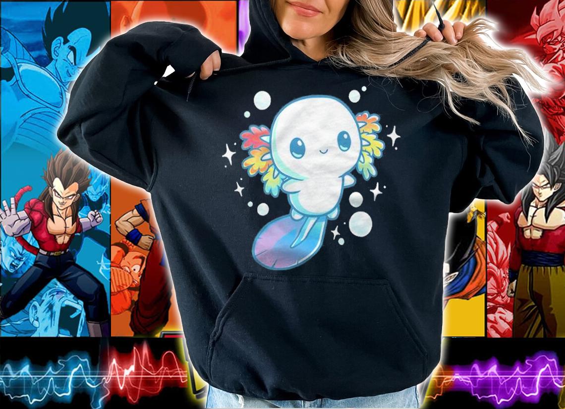 Rainbow Axolotl Shirt hoodie