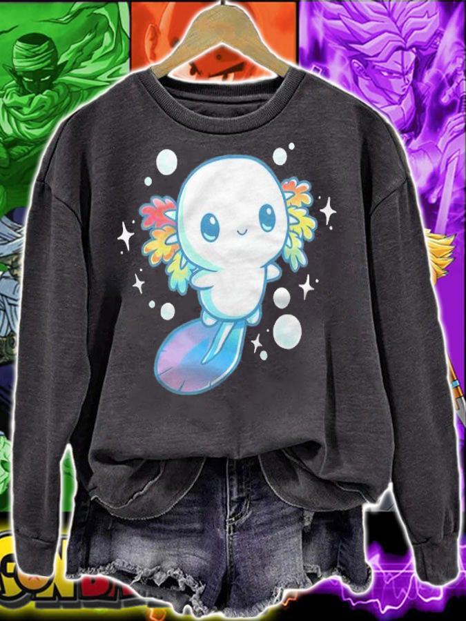 Rainbow Axolotl Shirt sweatshirt
