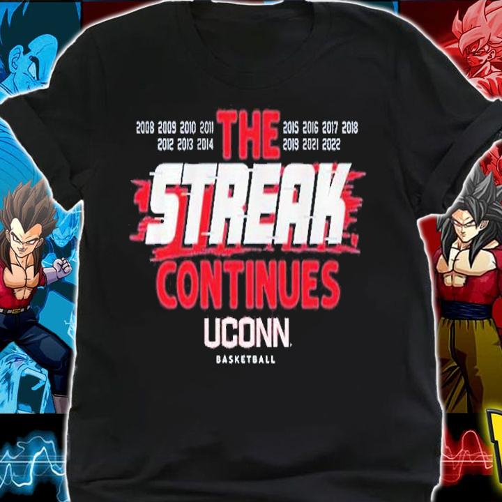 Uconn The Streak Continues T-Shirt shirt