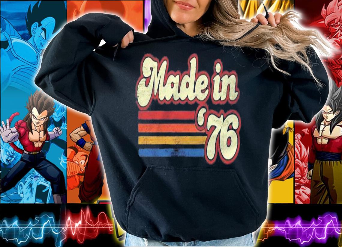 Vintage 1976 45Th Birthday Made In 1976 Born In 1976 Ver2 Shirt hoodie