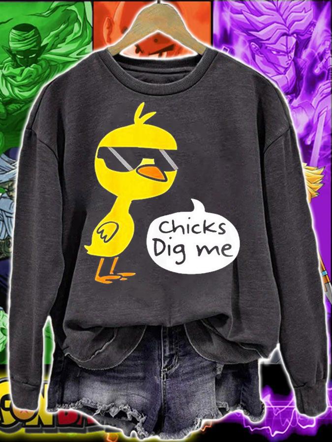 Cute Easter Chicks Dig Me T-Shirt sweatshirt