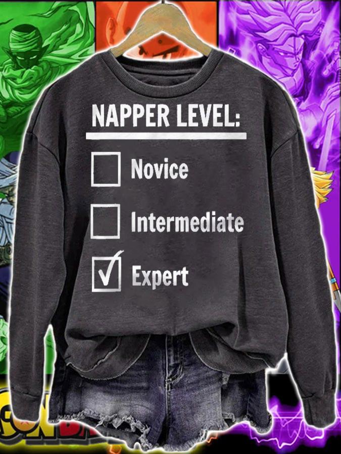 Expert Level Napper Good At Naps Sleeping Nap Shirt sweatshirt