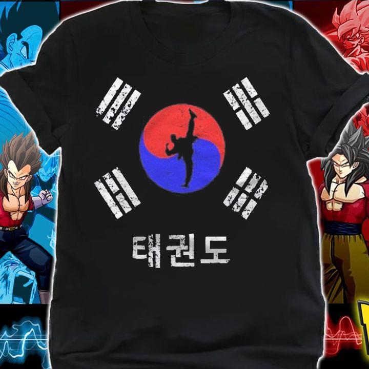 Korean Combat Sport Yin Yang Taekwondo Shirt