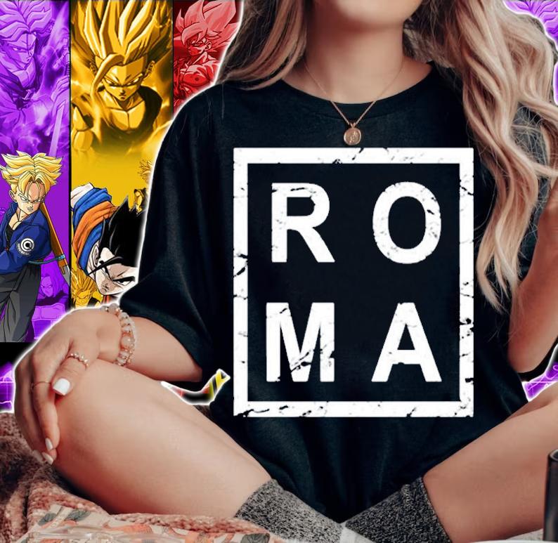 Stylish Roma Texas United States T-Shirt woman shirt