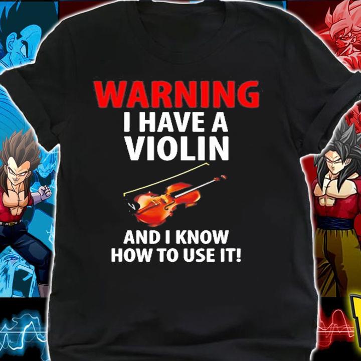 Funny Violinist Cool Shirt For Violin Players T-Shirt shirt