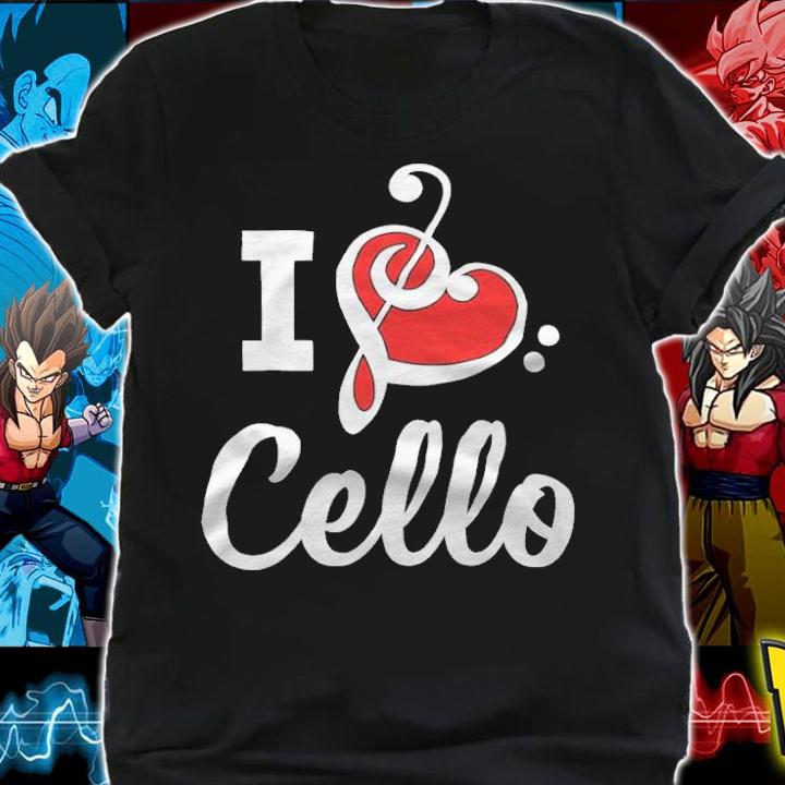I love Cello T-shirt shirt