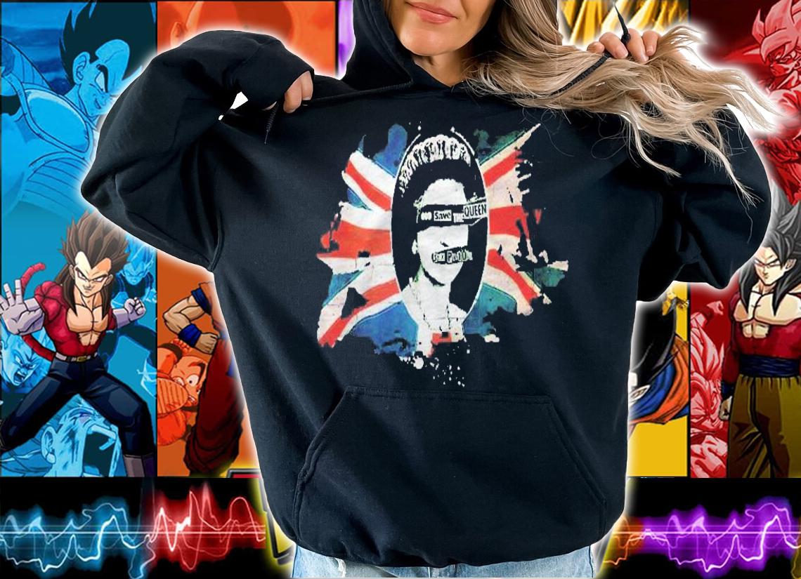 Sex Pistols Official Flag God Save The Queen Shirt hoodie