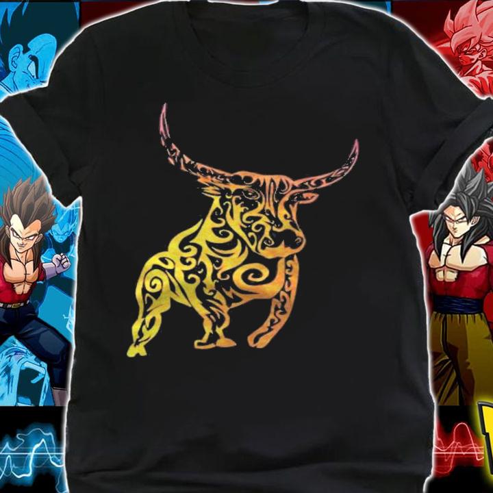 Tribal Bull Tattoo Design Taurus Zodiac Power Symbol Shirt shirt