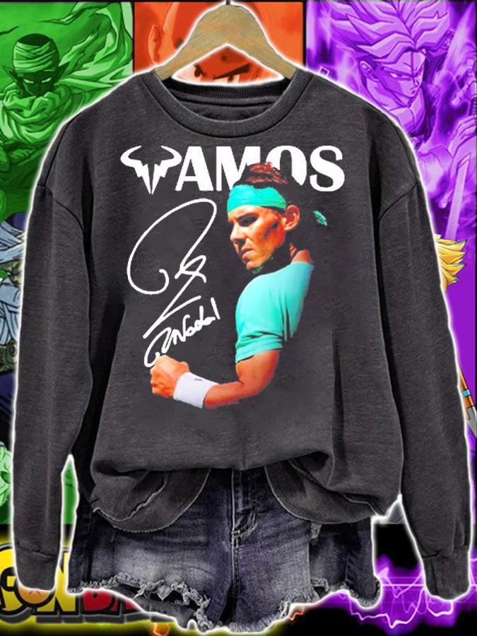 Vamos Rafael Nadal Signature T-Shirt sweatshirt