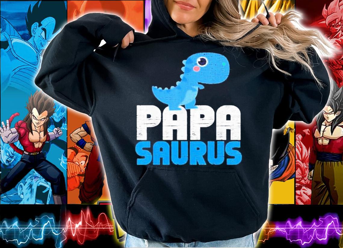 Daddy Papasaurus Family Father's Day Dinosaur Shirt hoodie
