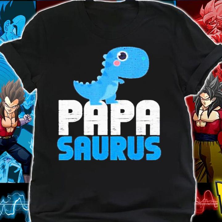 Daddy Papasaurus Family Father's Day Dinosaur Shirt shirt