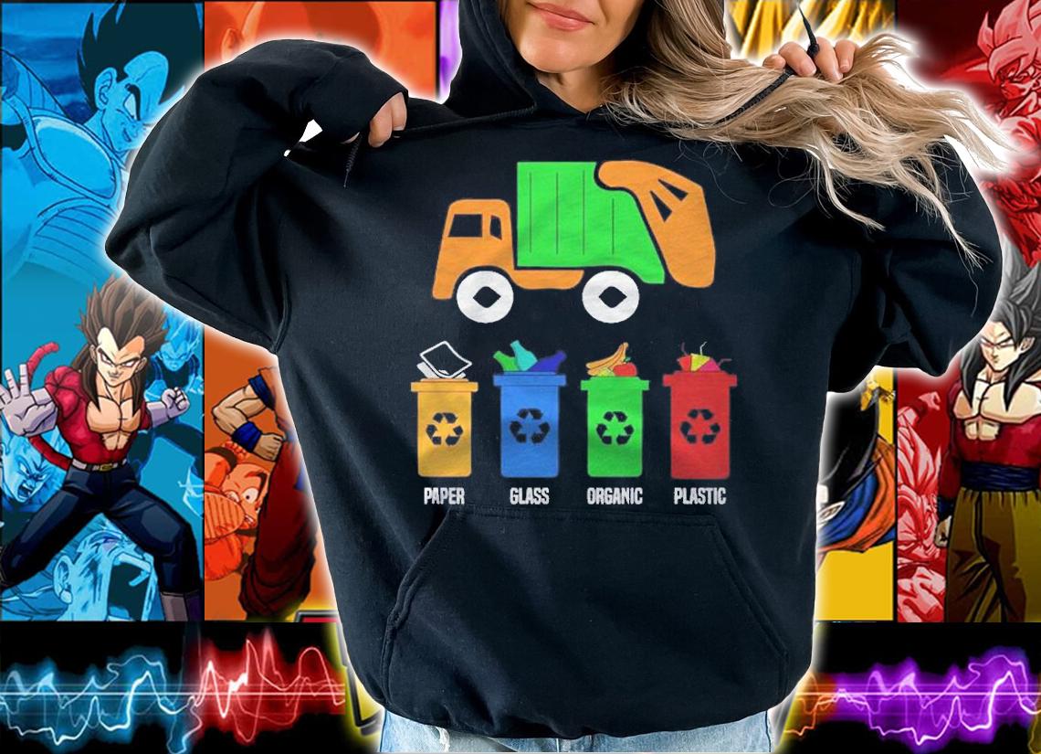 Garbage Day Recycling Truck Kids Boys Toddlers Girls Trash Shirt hoodie