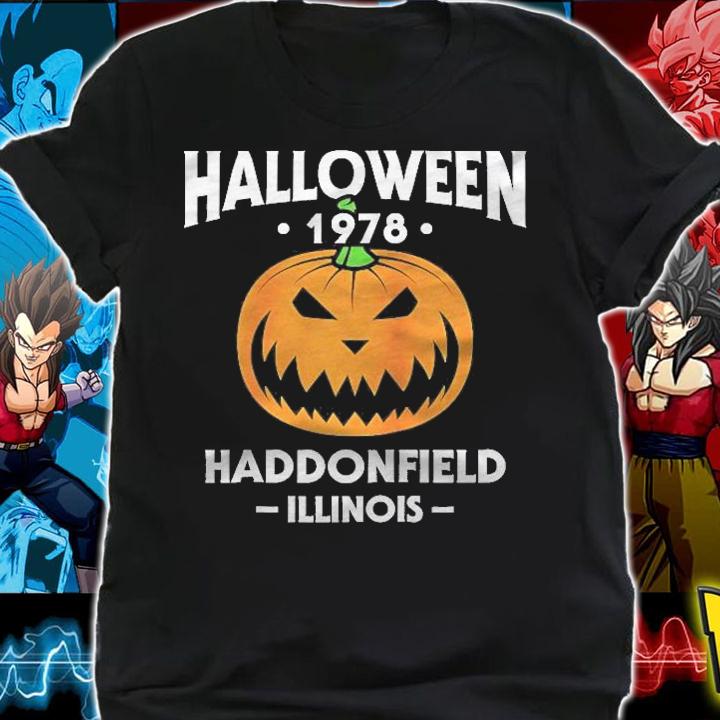 Halloween 1978 Haddonfield Spooky Halloween Gift Raglan Baseball Shirt shirt