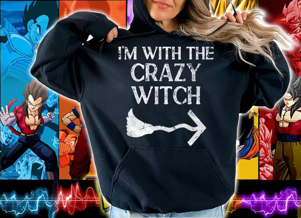 Im With The Witch Halloween Couple Costume For Husband Shirt hoodie