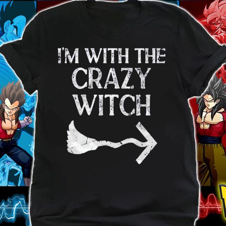 Im With The Witch Halloween Couple Costume For Husband Shirt shirt