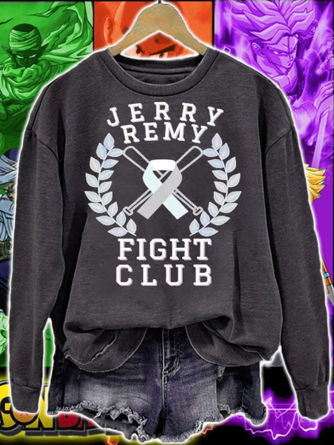 Jerry Remy Fight Club Sport Baseball Shirt sweatshirt