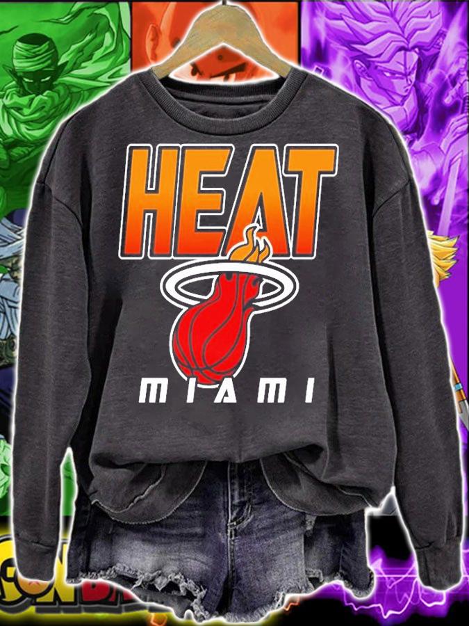 Miami Heat 90's Retro NBA T-Shirt sweatshirt