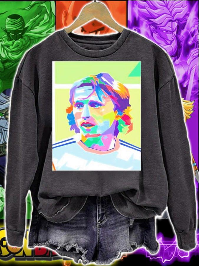 Real Madrid Luka Modric T-Shirt sweatshirt