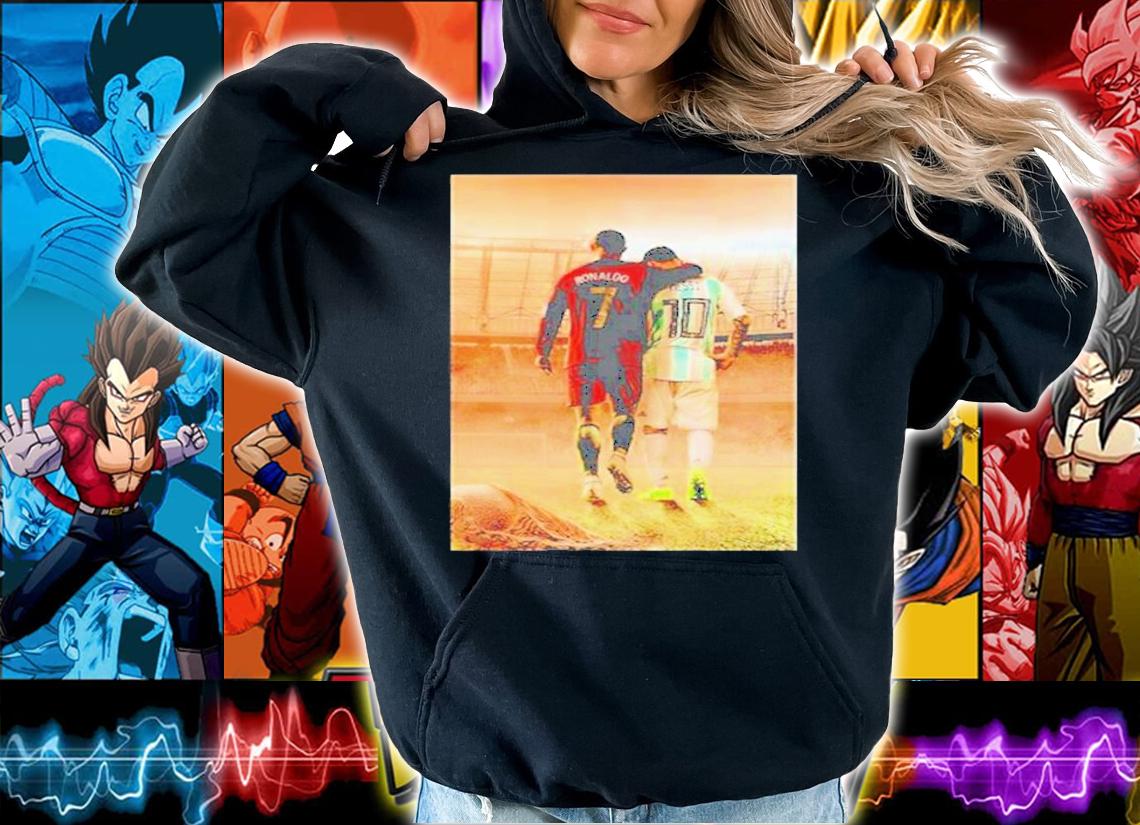 Ronaldo And Messi T-Shirt hoodie