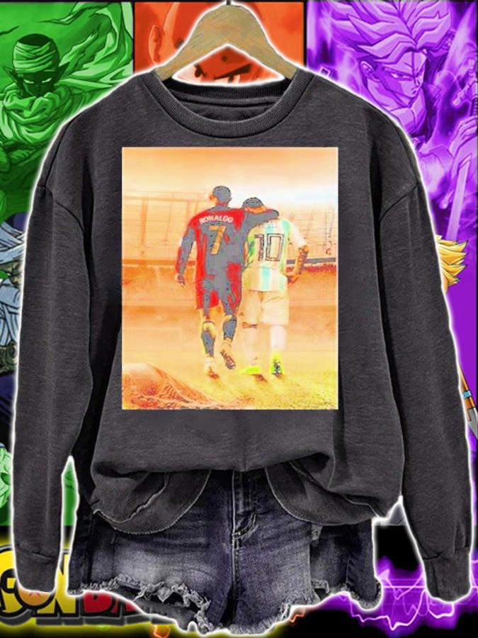 Ronaldo And Messi T-Shirt sweatshirt