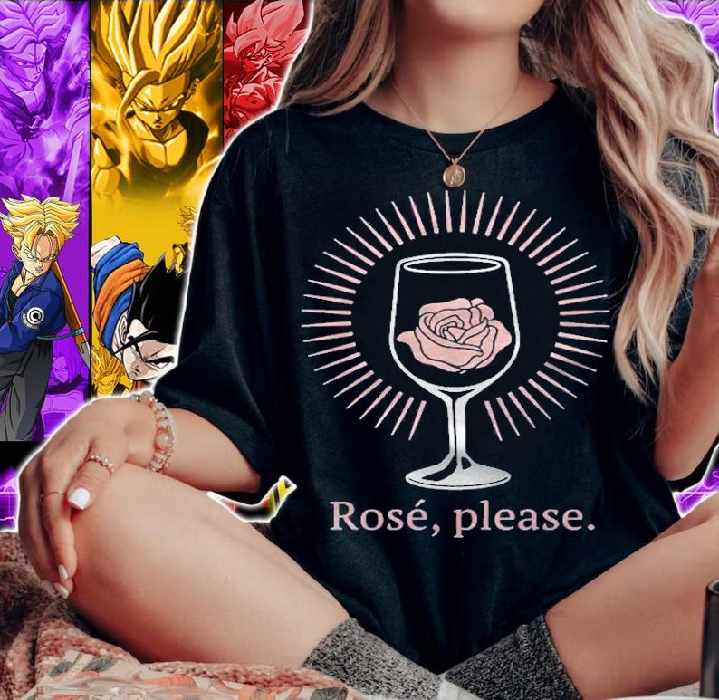 Ros Please Rose In Glasses Shirt