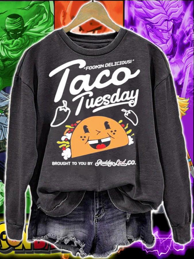 Ruddy Lad Store Taco Tuesday Fookin Delicious Sheamus Shirt sweatshirt