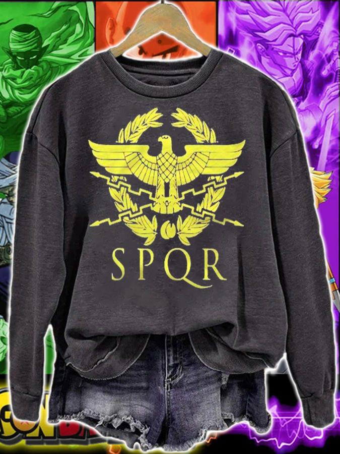 Spqr Senatus Populusque Romanus Ancient Roman Shirt sweatshirt