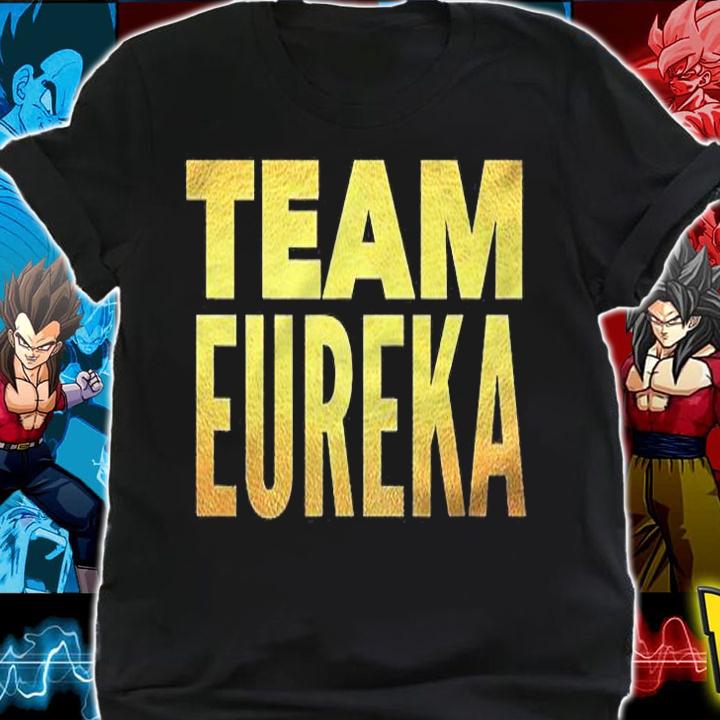 Team Eureka  Gold Lettering Effect Shirt shirt