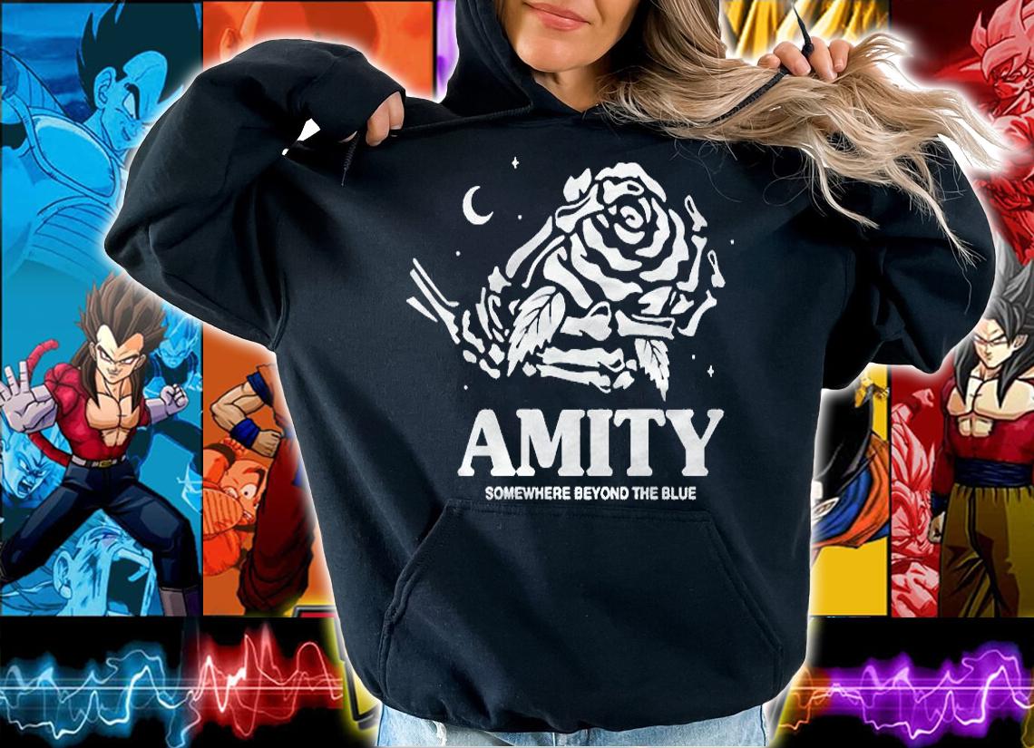The Amity Affliction Amity somewhere beyond the blue rose T-shirt hoodie