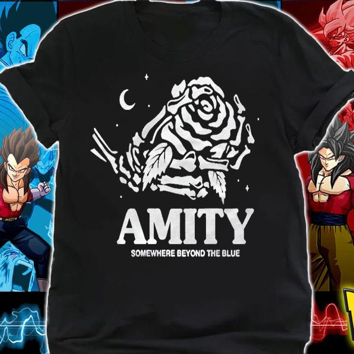 The Amity Affliction Amity somewhere beyond the blue rose T-shirt shirt