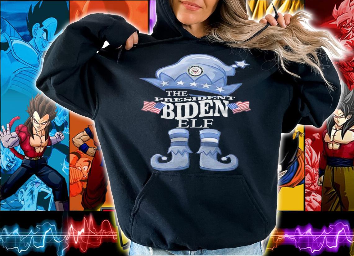 The President Biden Elf Matching Group Family T-Shirt hoodie