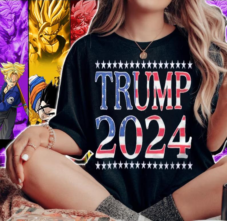 Trending trump 2024 Donald Trump President 2024 T-Shirt woman shirt