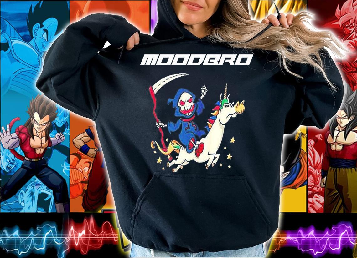 Unicorn White Death Funny Moodbro shirt hoodie