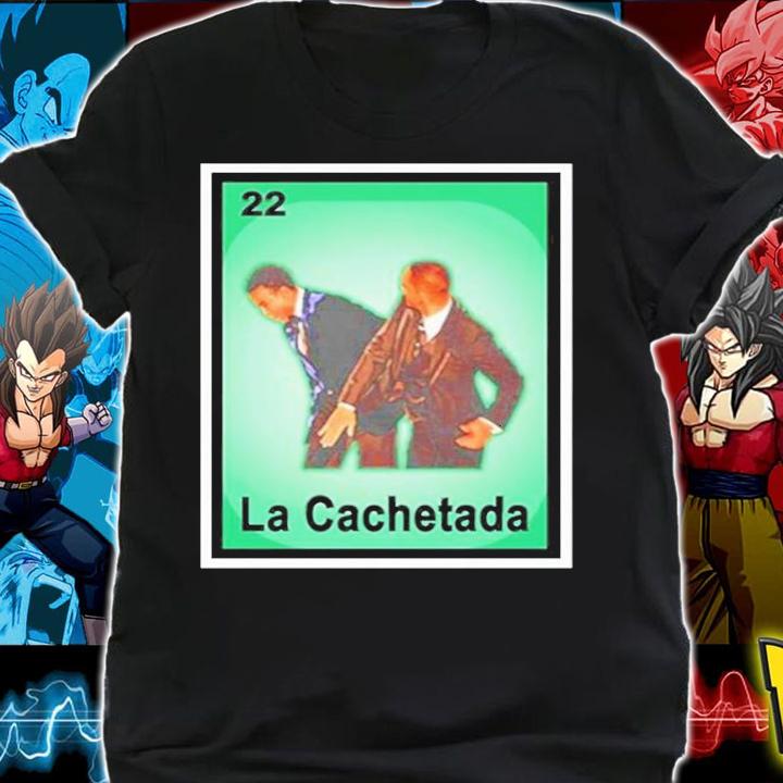 Will Smith Slaps Chris Rock La Cachetada Loteria T-Shirt shirt