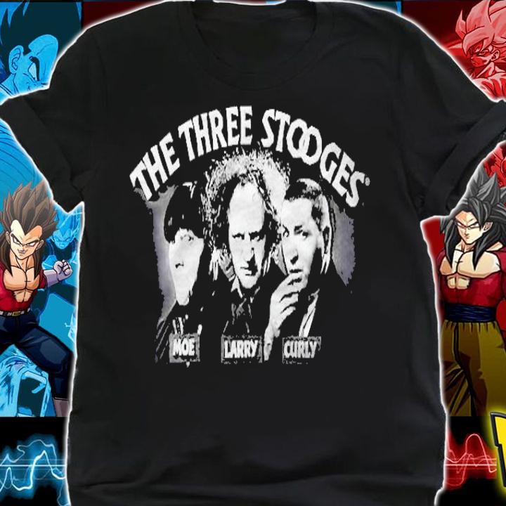 Womens The Three Stooges Opening Credits Logo T-shirt shirt