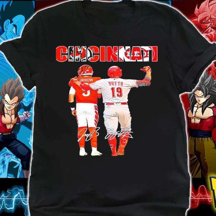 Cincinnati Bengals Joe Burrow Vs Joey Votto Signatures Shirt shirt