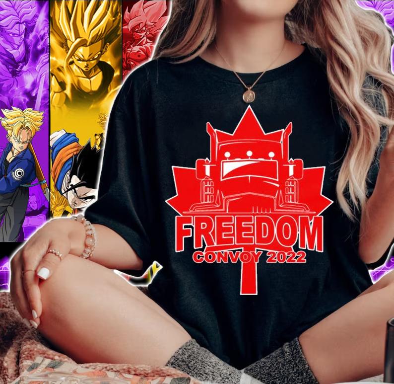Freedom Convoy 2022 T-Shirt woman shirt