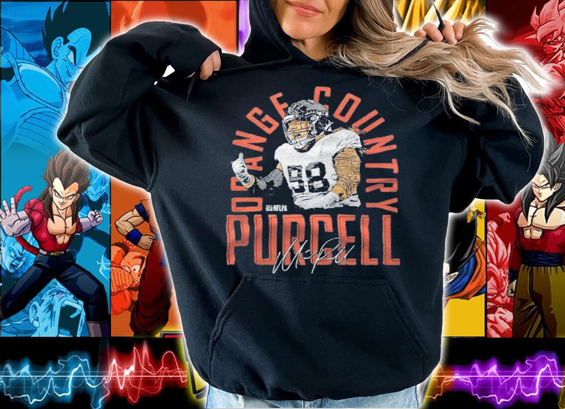 Mike Purcell Orange County Denver Football Signature Shirt hoodie
