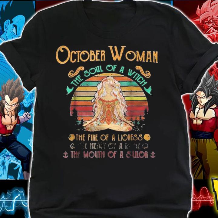 October Woman The Soul Of A Witch Mouth Of A Sailor Essential T-shirt shirt